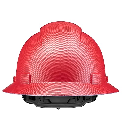 Miniatura 8 de Casco de seguridad con diseño de fibra de carbono y ala completa Pyramex, ajustable, tienda Acerpal