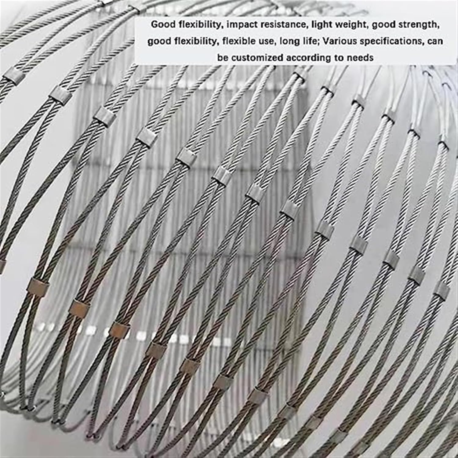 Traliccio da giardino in acciaio inox, resistente, supporto in metallo per balcone, scale, ringhiera, ideale per piante rampicanti e decorazioni per esterni