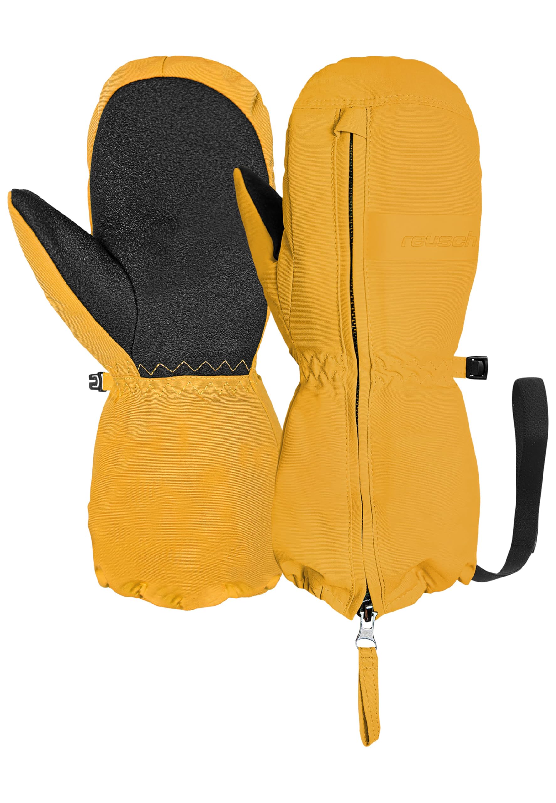 Reusch Moritz Mitten warme, Winddichte und atmungsaktive Fäustlinge Fausthandschuhe Winterhandschuhe für Babys Kleinkinder Mädchen und Jungen mit praktischem Reißverschluss