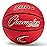 Champion Sports Rubber Intermediate Basketball, Heavy Duty - Pro Style Basketballs Premium Basketball Equipment, Indoor Outdoor - Sports Education Supplies (Size 6, Red)