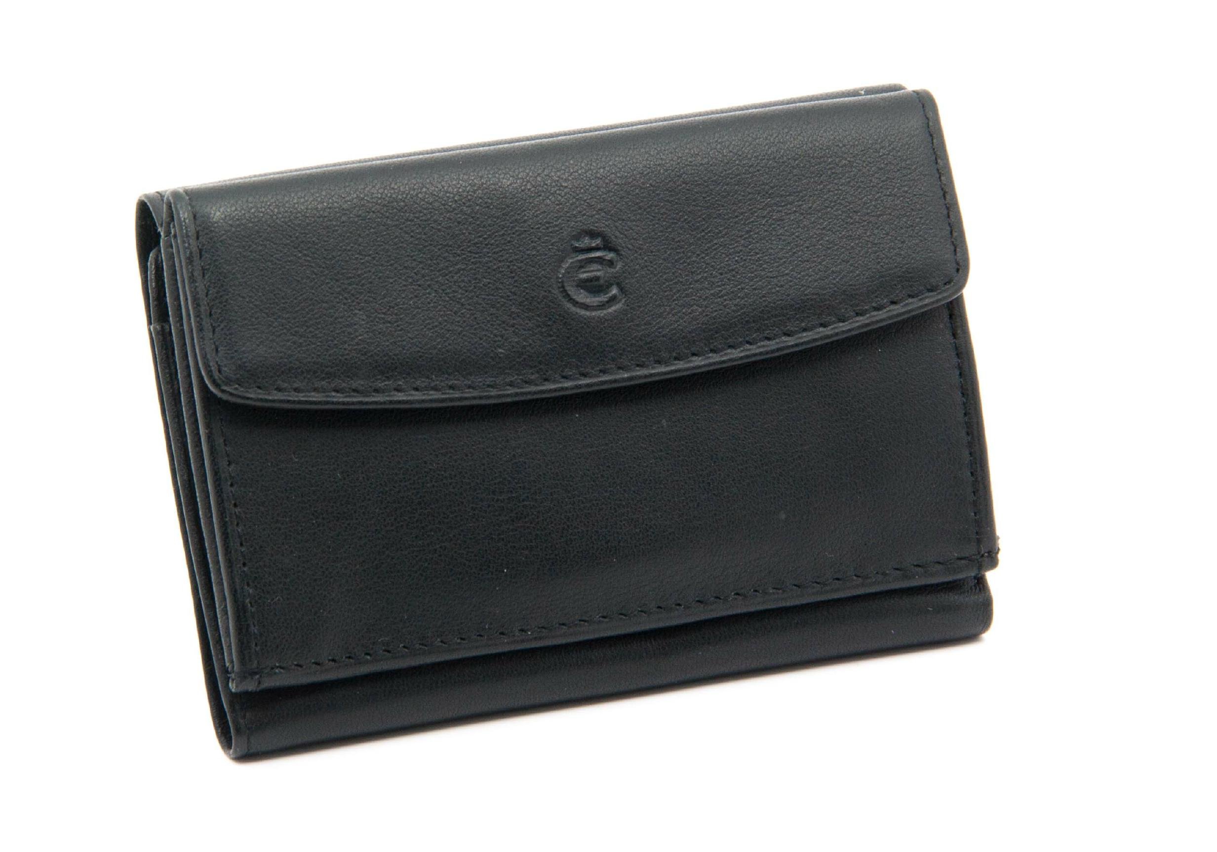 Esquire Münzbörse Logo Scheintasche Schwarz 221110