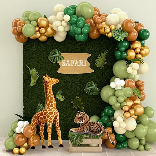 Arche Ballon Anniversaire - 127pcs Decoration Anniversaire 1 An, Ballon