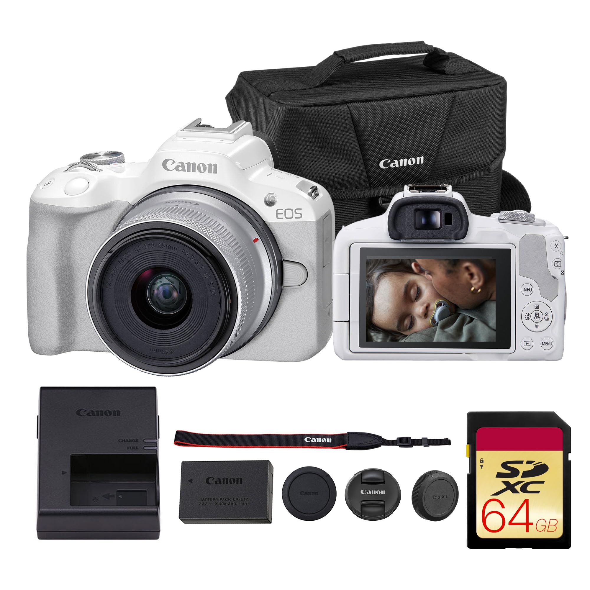 Amazon.com : Canon EOS R50 Mirrorless Camera Kit – APS-C RF Camera