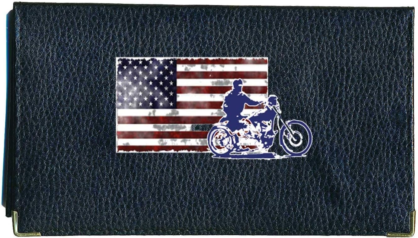Porte Chéquier Long Cuir Noir Personnalisé - Portefeuille Homme Avec Prénom, Porte Cartes Et Tickets