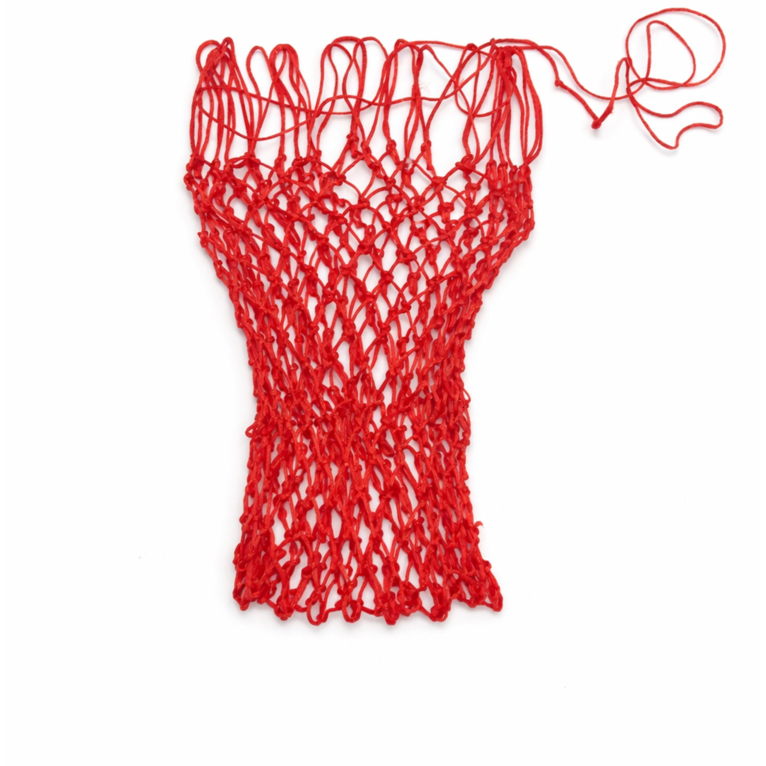ZoOwill Nyloan Hay Net Bag for Horses and Cattle Red and White, 60 x 68 cm, Slow Feed Hanging Hay Bag for Stable Use (RED)-image-9