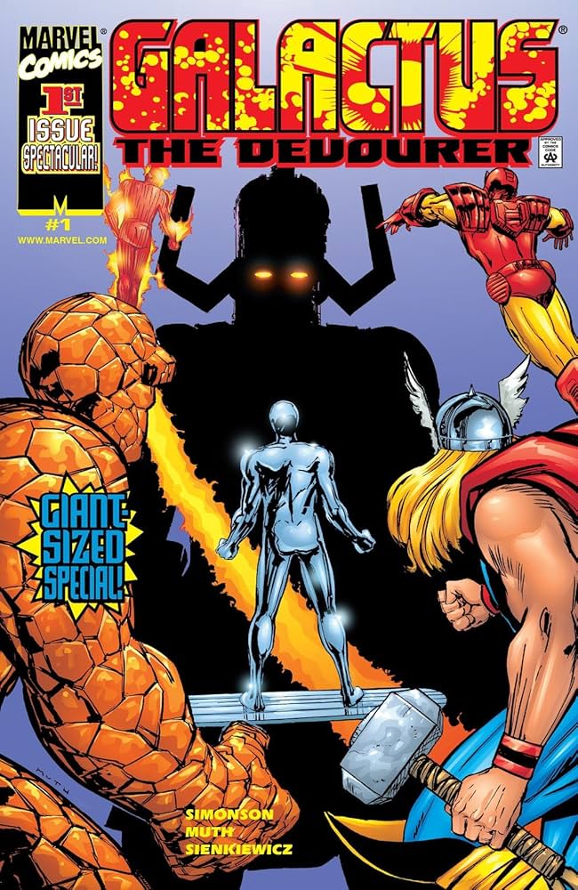 アメコミ・英語　GALACTUS THE DEVOURER Amazon.com: Galactus The Devourer (1999) #1 (of 6) eBook