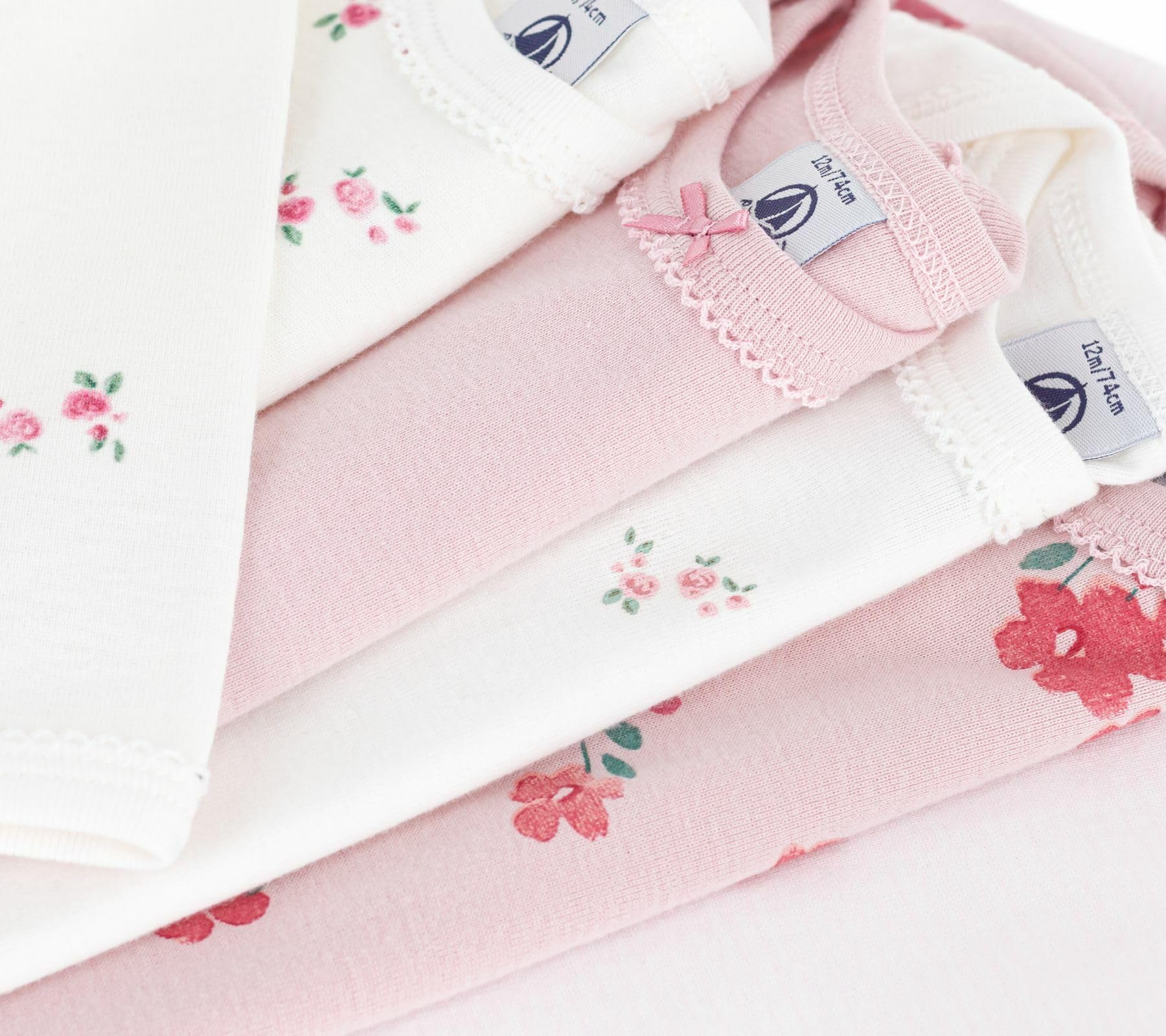 Petit Bateau Bielizna tygodniowa dla niemowląt DZIEŃ (zestaw 4 sztuk)