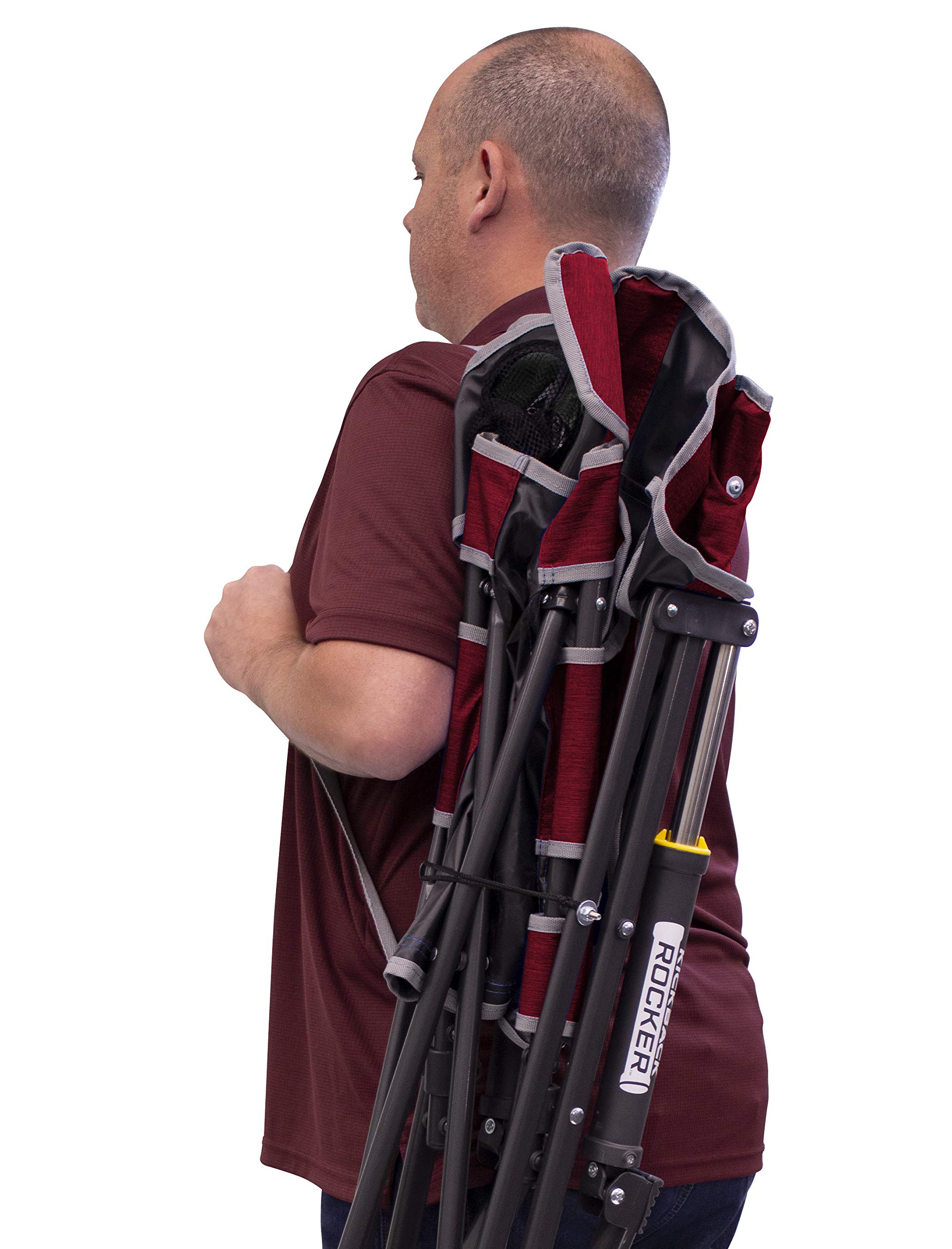 GCI Outdoor Kickback Rocker Portable Rocking Chair