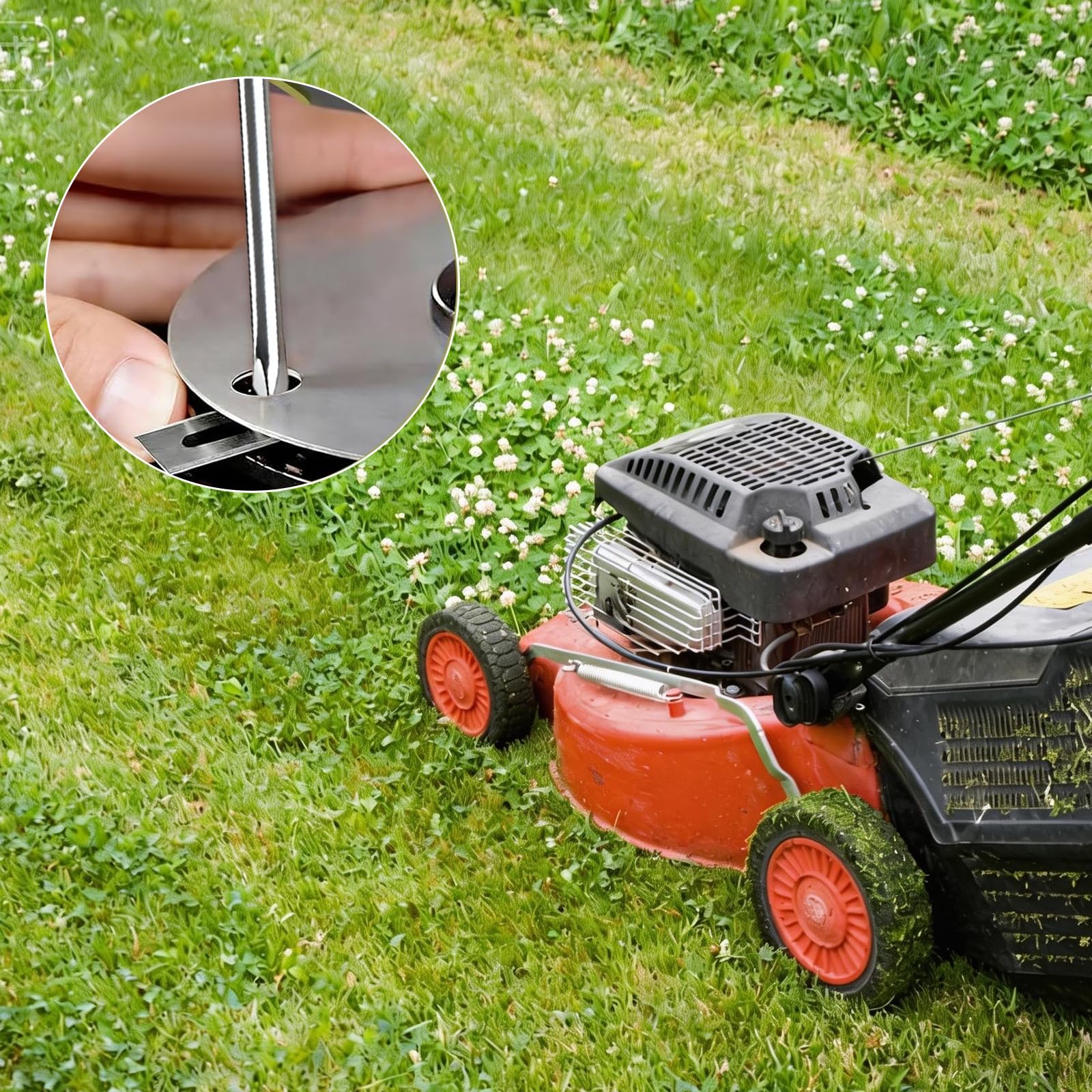 30 Pièces Lame Robot Tondeuses Avec Vis, Lames de Rechange en titane, Lame Tondeuse Robustes Et Pointues, Remplacement Facile,avec les Lames de Tondeuse Husqvarna, McCulloch, Flymo (Argent)