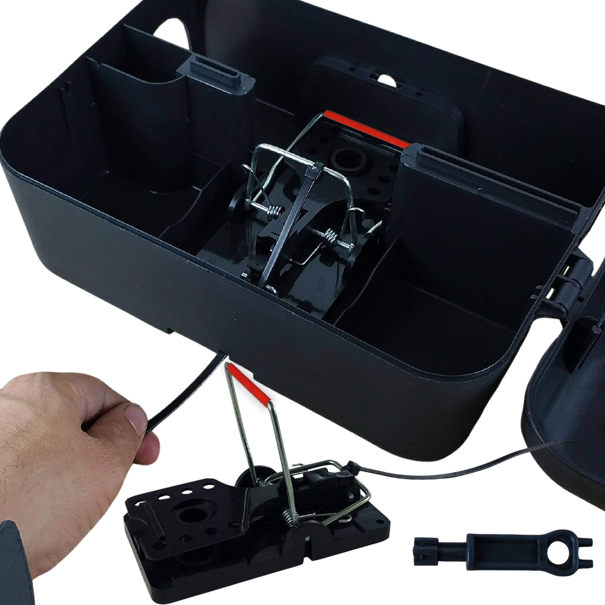 Buy Roshield 1 x External Rat Snap Trap Control Protector Box Rodent