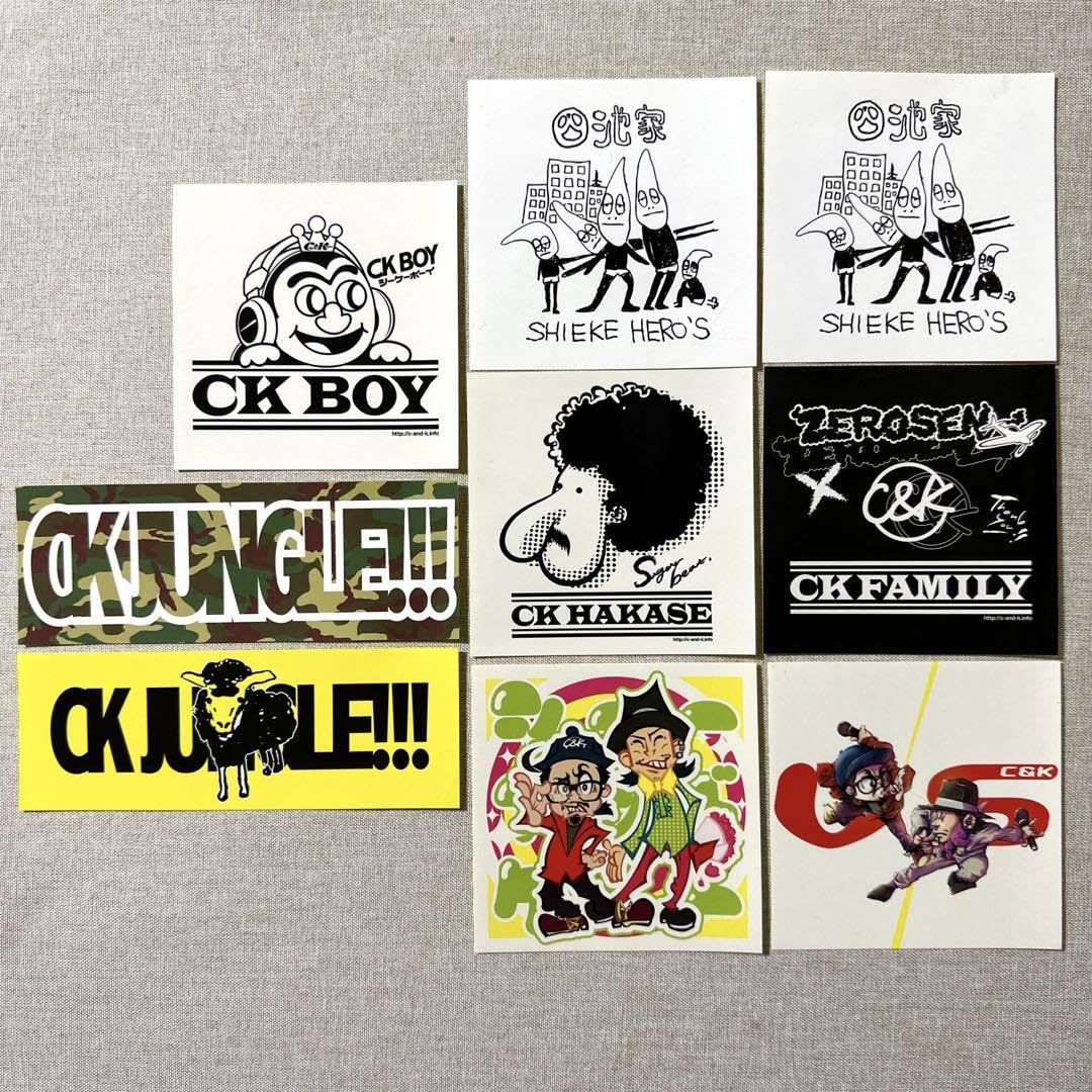 Amazon.co.jp: C&K シーアンドケー CK ステッカー グッズ : おもちゃ