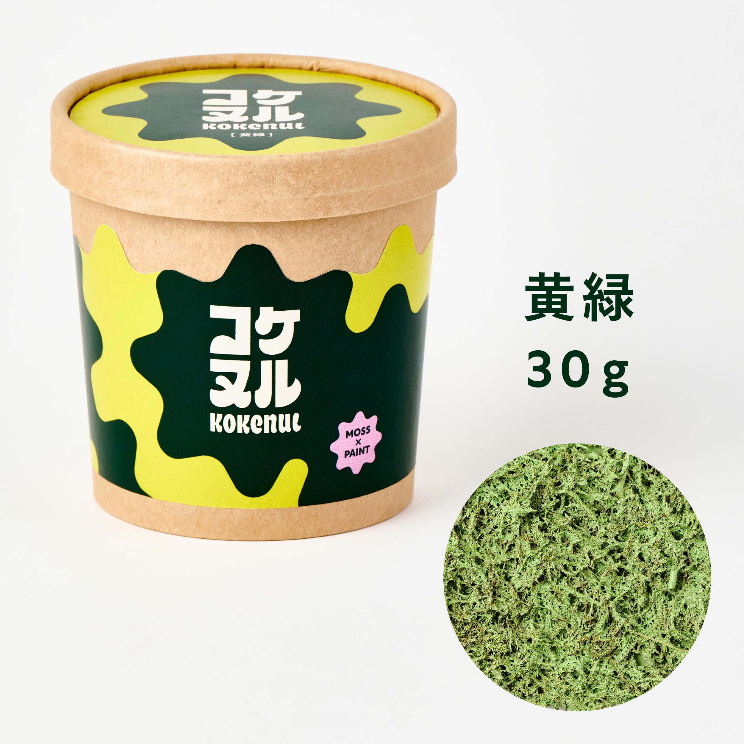 Amazon.co.jp: コケヌル 生きた苔塗料, DIYインテリア用, 塗布簡単