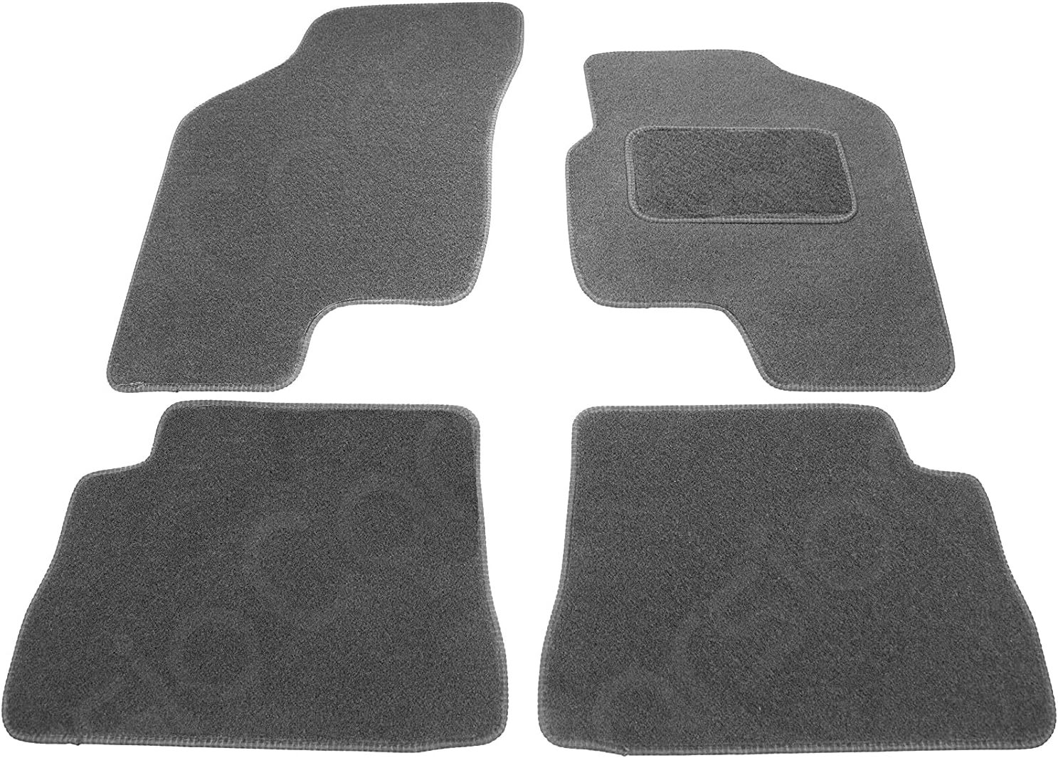 Carsio Carpet Car Mats For Hyundai Getz 2002 to 2010 4 Piece Set Tailored Fit Floor Mat Complete Accessory Black Custom Fitted - All Weather, Anti-Slip Backing & Black Trim