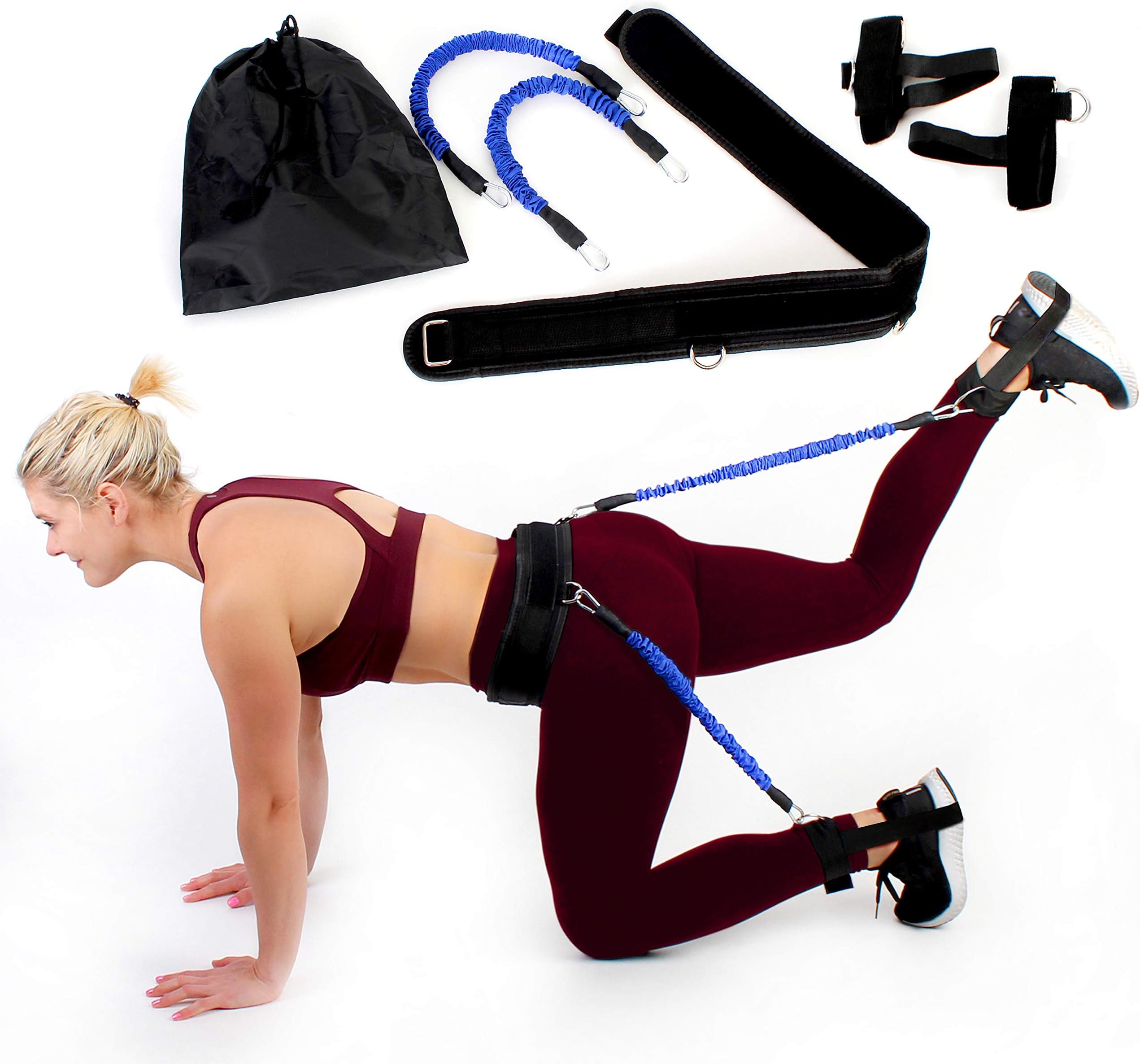 Booty Resistance Bands for Legs and Butt. Butt Lifter, Firm and Sculpt Perfect Bikini Booty. Booty Resistance Bands Designed for Beginners to Workout Lower Body