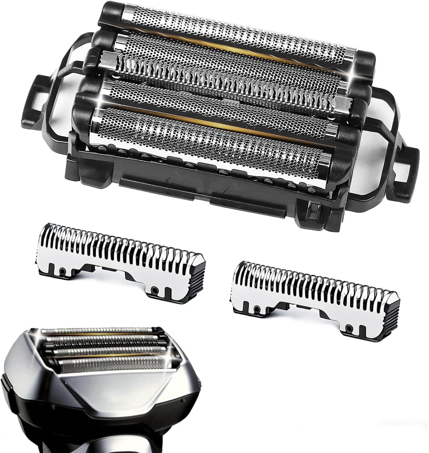 Arc 5 Blades Replacement Heads with Outer Foil and Inner Blade, WES9032 Shaver Replacement Heads for Arc 5 ES-LV97 ES-LV95 ES-LV65 ES-LV67 Electric Shaver.