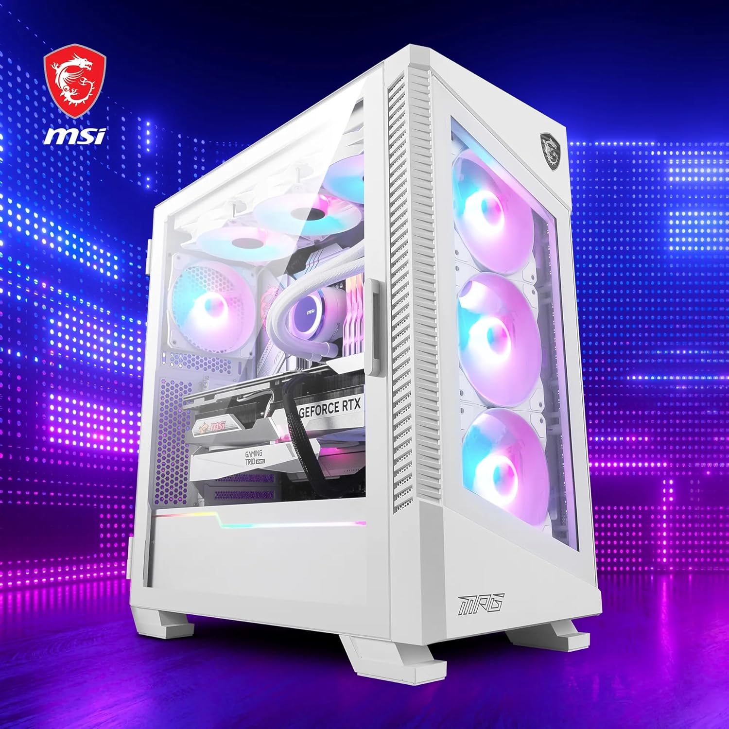 MSI AMD RYZEN 7 7700X 48GB RAM MSI RTX 5070 1TB SSD BEYAZ GAMING Sistem