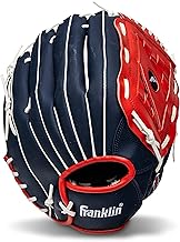 Franklin Sports Field Master Baseball + Softball Glove - Field Master Adult + Youth Baseball + Softball Mitt - Men's + Women's Gloves - Right Hand Throw