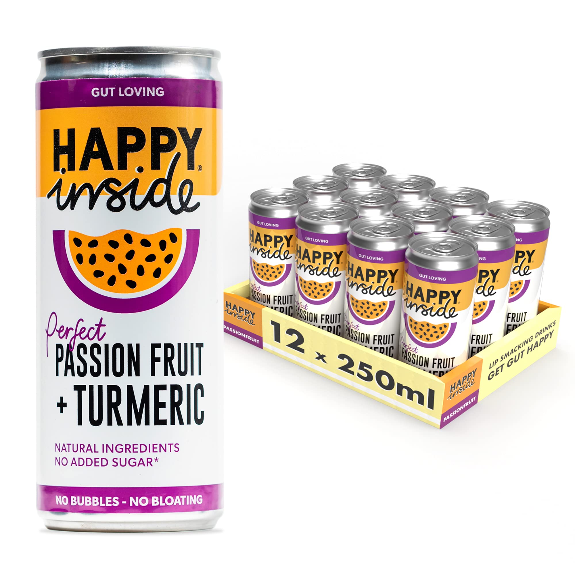 Buy Happy Inside Gut Drink, Prebiotic, Natural Ingredients, No Fizz