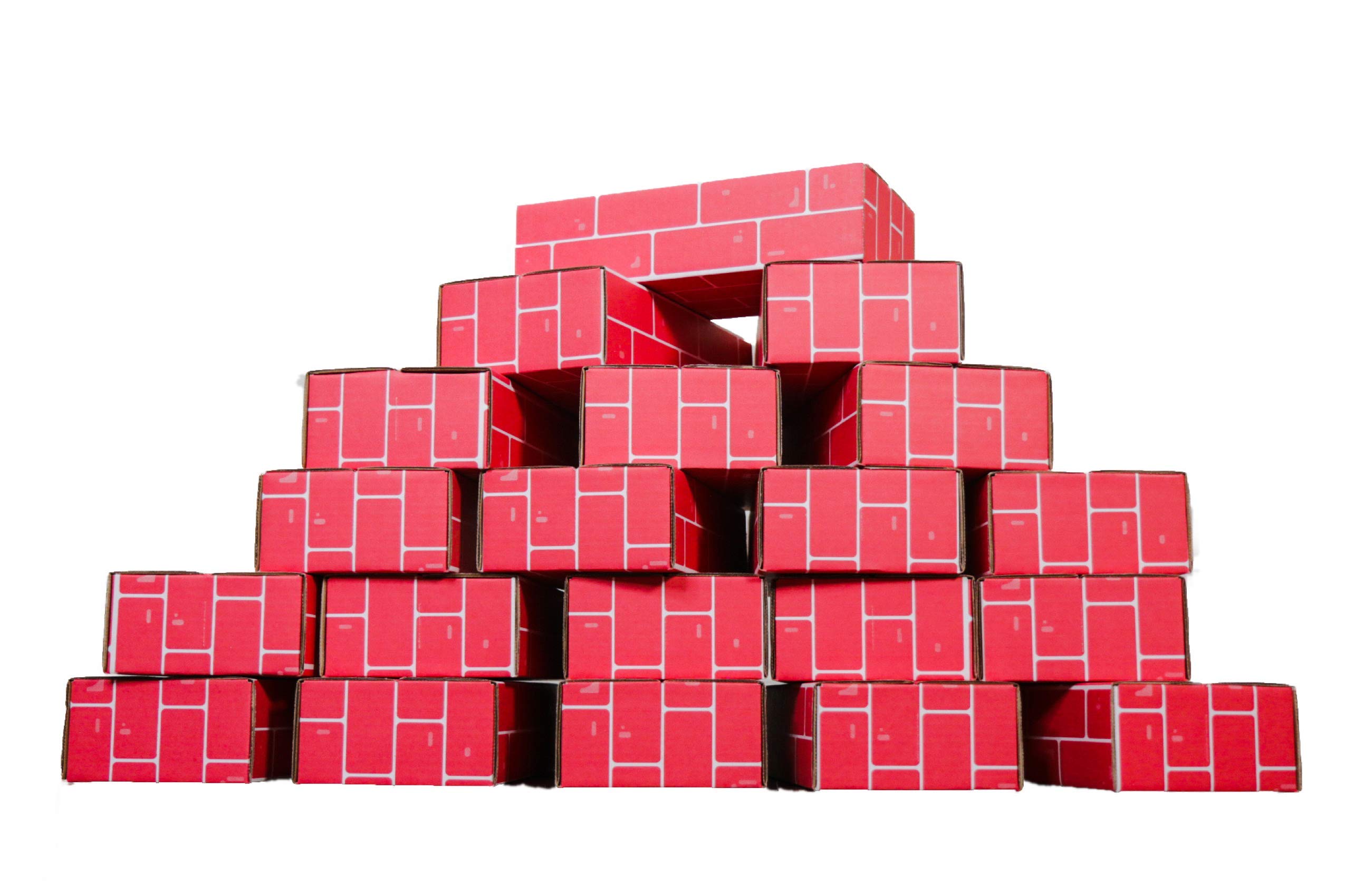 Buy Holster Brands Fort BLOX Cardboard Building Blocks (12x6x3) Made in