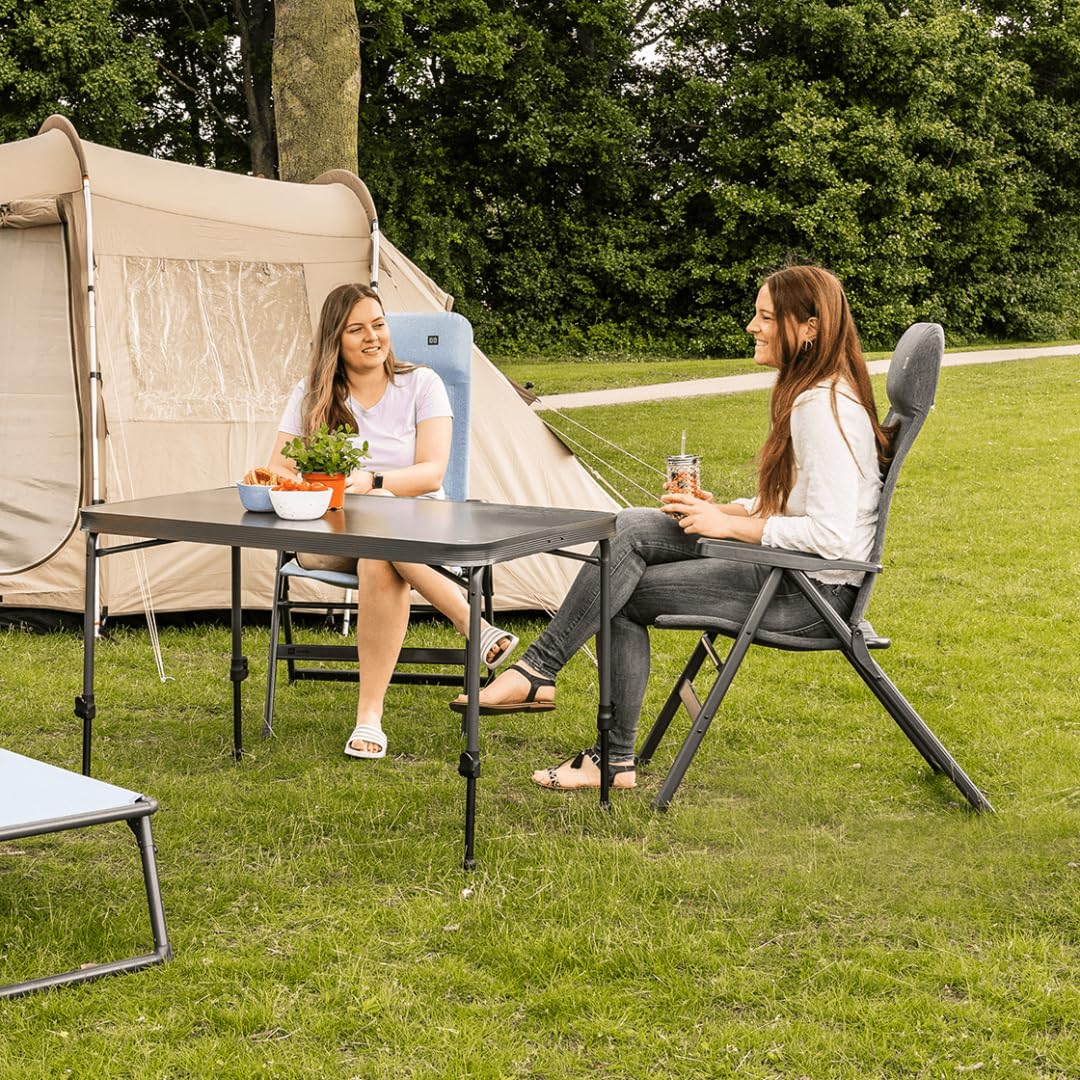 TravelLife Campingstuhl Lago Comfort Stormy Grey Küche, Haushalt & Wohnen