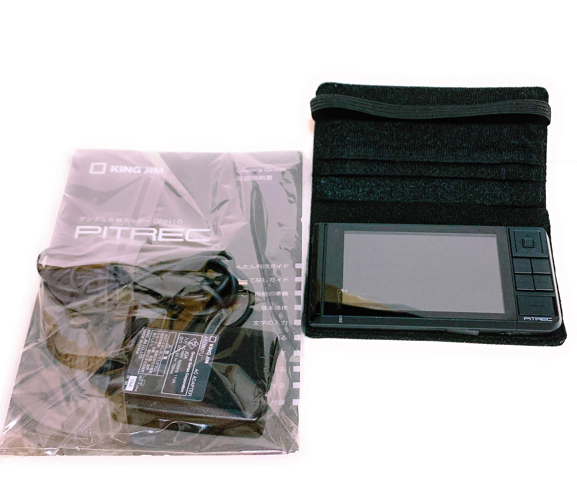 Amazon.co.jp: キングジム デジタル名刺ホルダー ピットレック DNH10  