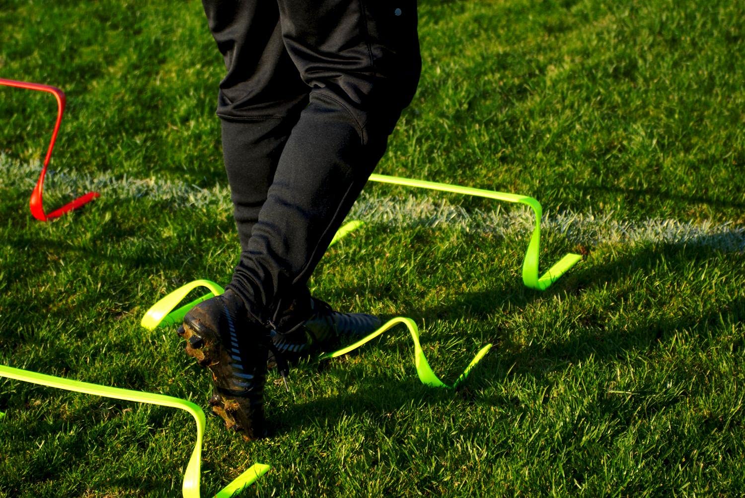 POWERSHOT Lot de 5 Haies d'entraînement Hauteur au Choix - Idéal pour Les entraînements de détente et de vivacité