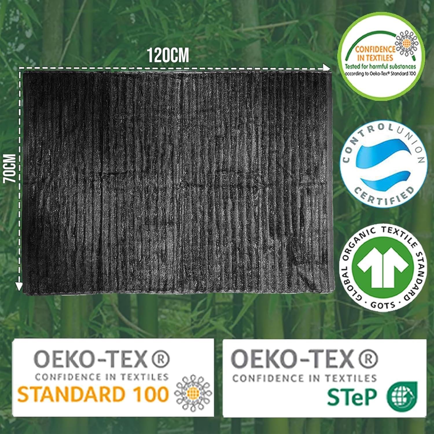 Towelogy Bamboo Bath Towels 70x120cm Quick-Drying Ideal for Adults Gym & Travel OEKO-TEX Certified Also Perfect as Kids Bath Sheet (2 - Image 2