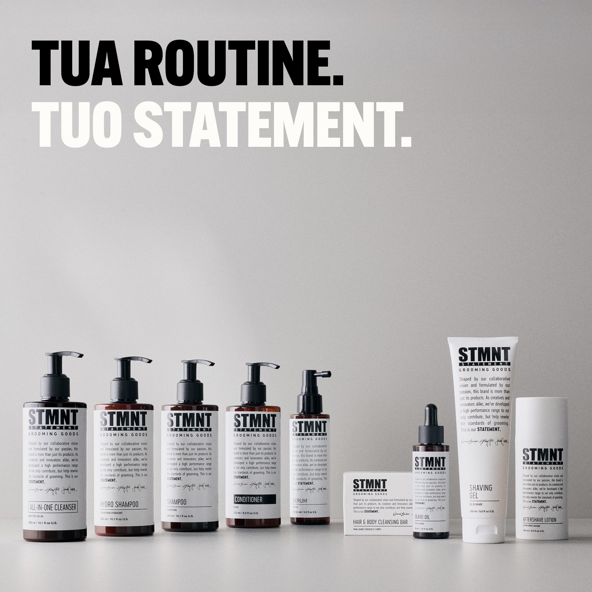 STMNT STATEMENT GROOMING GOODS Beard Oil - Olio per Barba Uomo - Idratante - Naturale - Agrumi e Legno 50 ml