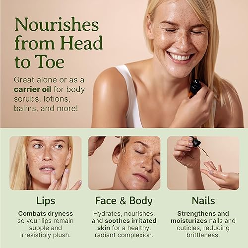 Miniatura 4 de Bella Terra Oils Aceite de aguacate puro para la nutrición de la piel y el cabello, 1 galón, rico en nutrientes, hidratante, potenciador de brillo