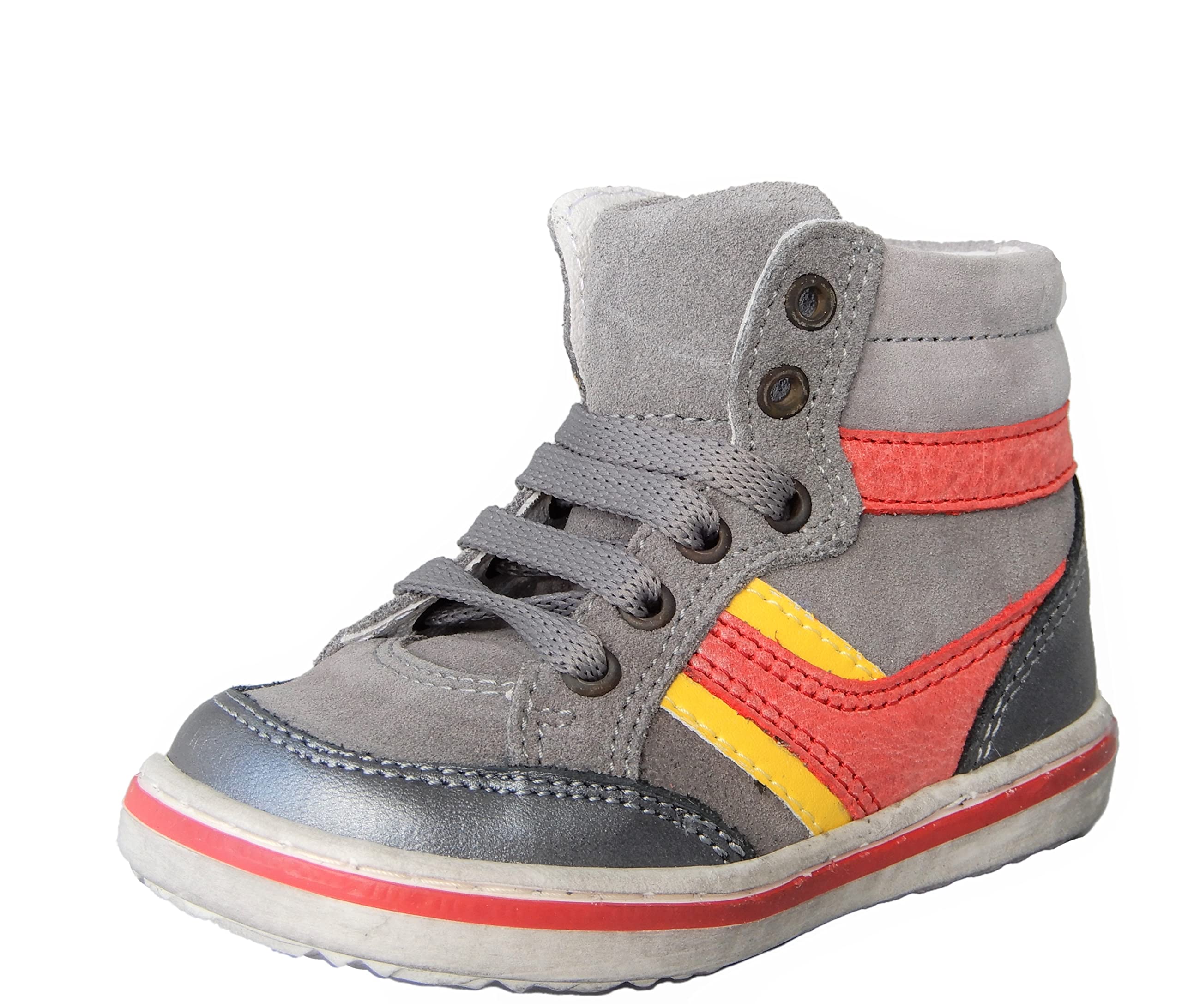 ennellemoo Baby-Ragazzi-Pelle-Stivali-Scarpe-Reißverschhluss + in Vera Pelle-Leggera Brogue e Scarpe Sportive in Pelle Pieno! - Serie PJ!