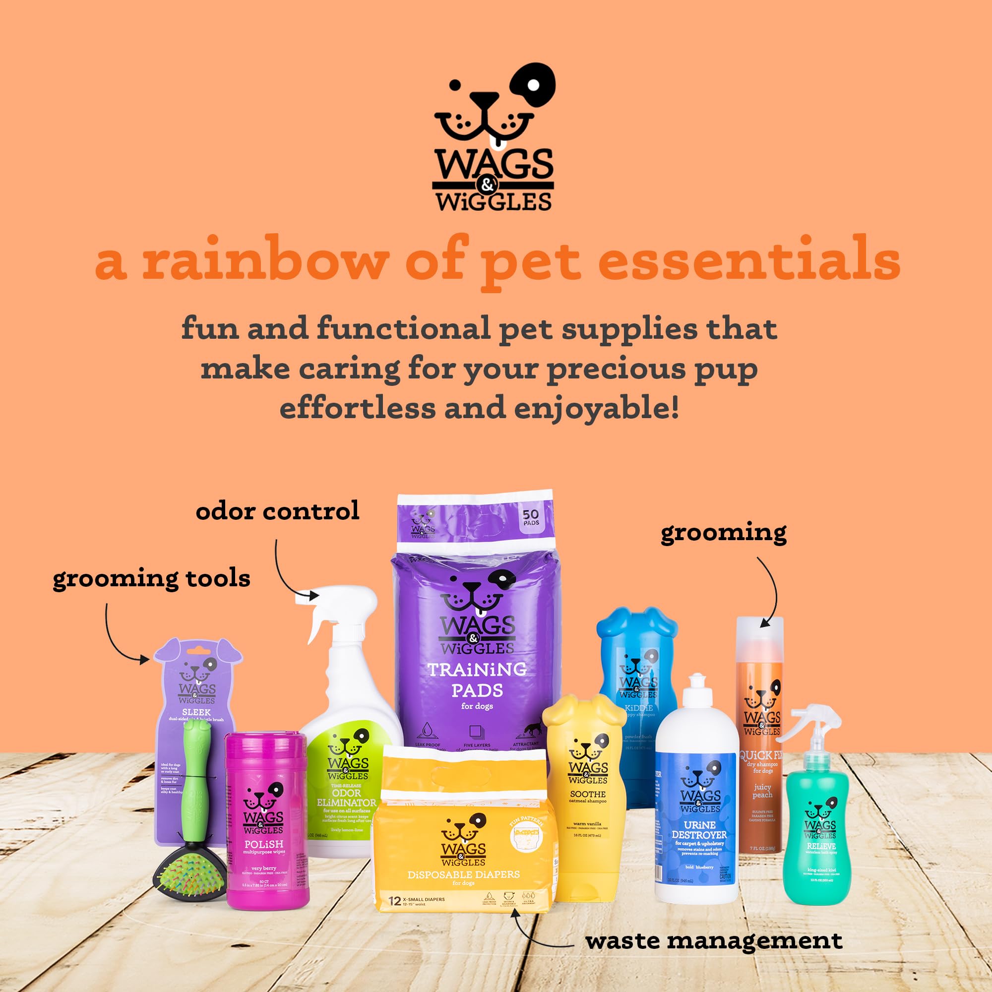 444.dogs専用 Amazon.com: Wags & Wiggles Revive Waterless Bath Spray for Dogs