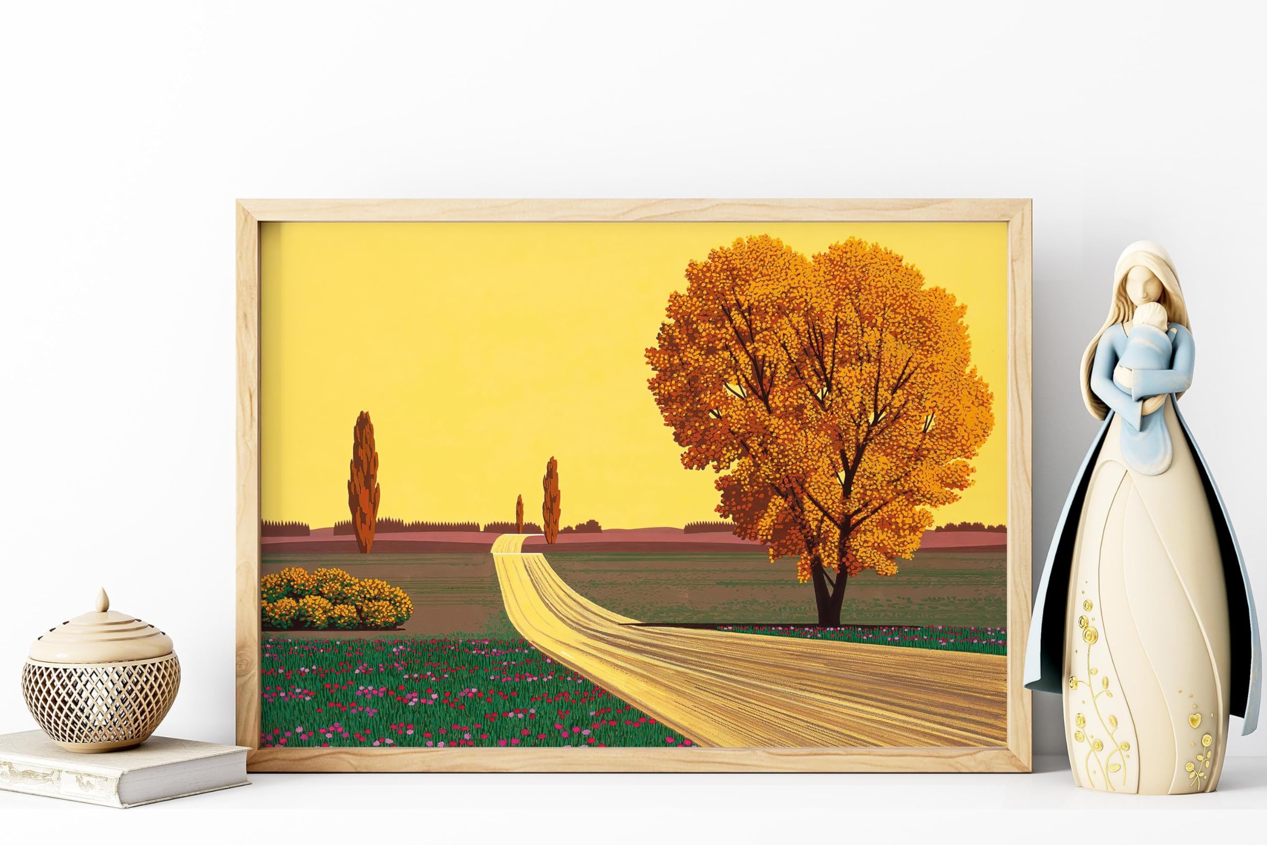 Affiches et estampes d'automne rétro pour déco murale 50x70 - 8