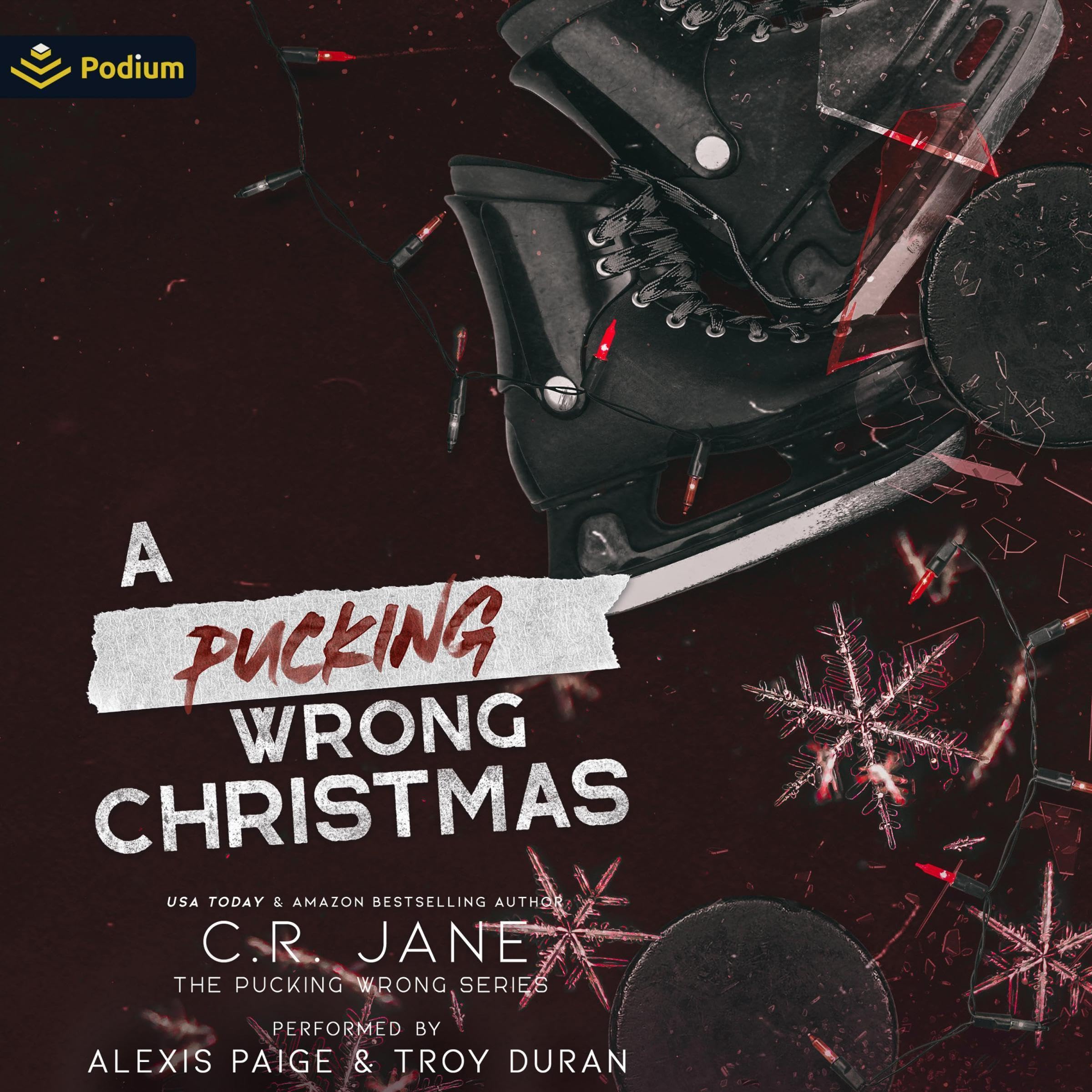 Cover art for A Pucking Wrong Christmas