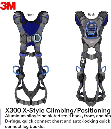 Miniatura 2 de 3M™ DBI-SALA® ExoFit. X300 X-Style 1403239 Arnés de chaleco de escalada/posicionamiento, 3XS/2XS