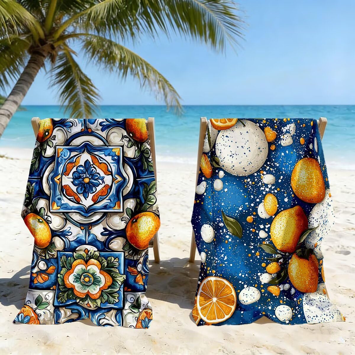 Ręcznik plażowy z mikrofibry, duży ręcznik plażowy 90 x 180 cm 2 sztuki, ręcznik gimnastyczny mężczyźni kobiety odporne na piasek ręczniki plażowe szybkoschnące ręczniki z mikrofibry akcesoria plażowe