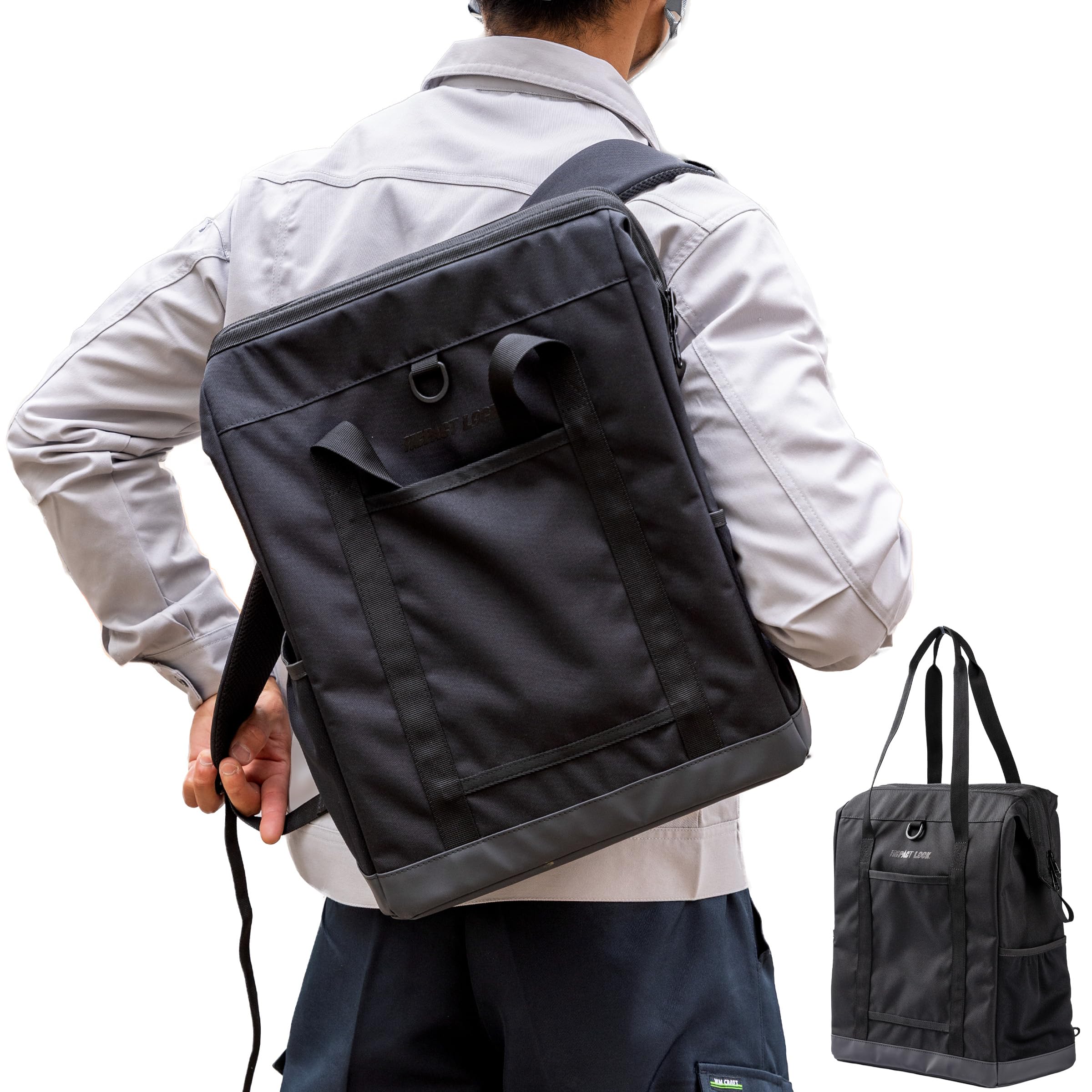 Amazon.co.jp: [IMPACT LOCK] トート リュック 2WAY クラムバック