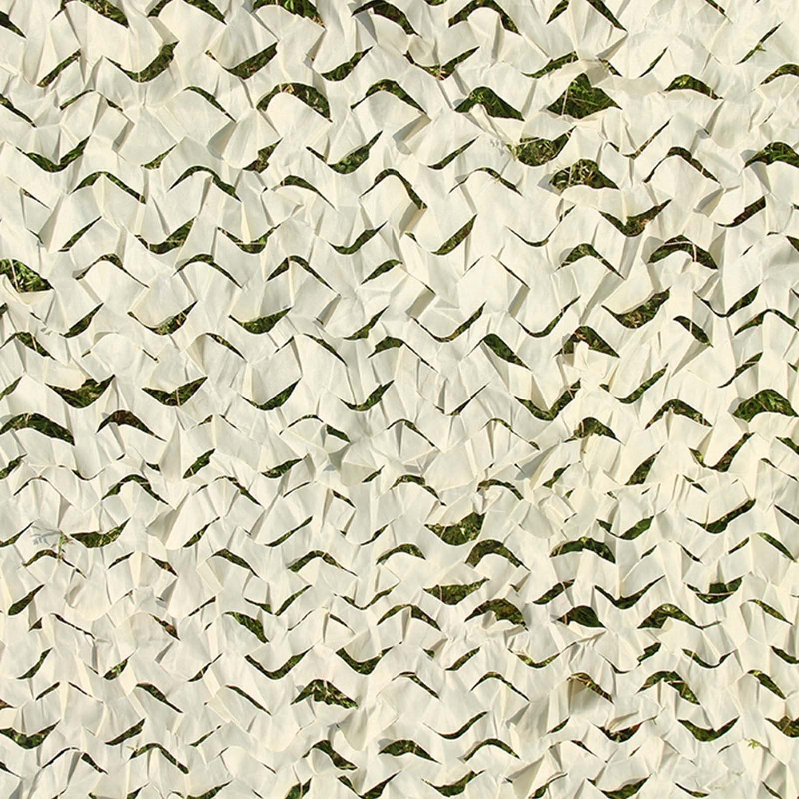 Jolan Sunscreen Camouflage Netting,Military Reinforced Camouflage Net,Outdoor Shade Net,Beige,for Garden Pergola Patio,Camo Netting for Hunting 2m 3m 4m 5m 6m 7m 8m 9m 10m,Beige-4x8m(13.1 * 26.2ft)