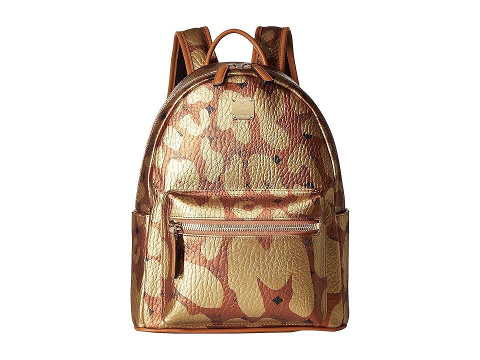 

MCM Stark MCM Leopard Print Backpack Small (Cognac) Backpack Bags