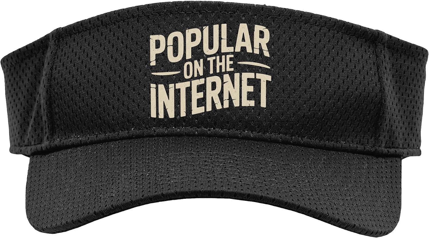 Popular On The Internet Viral Memes Influencer - Sport Sun Visor