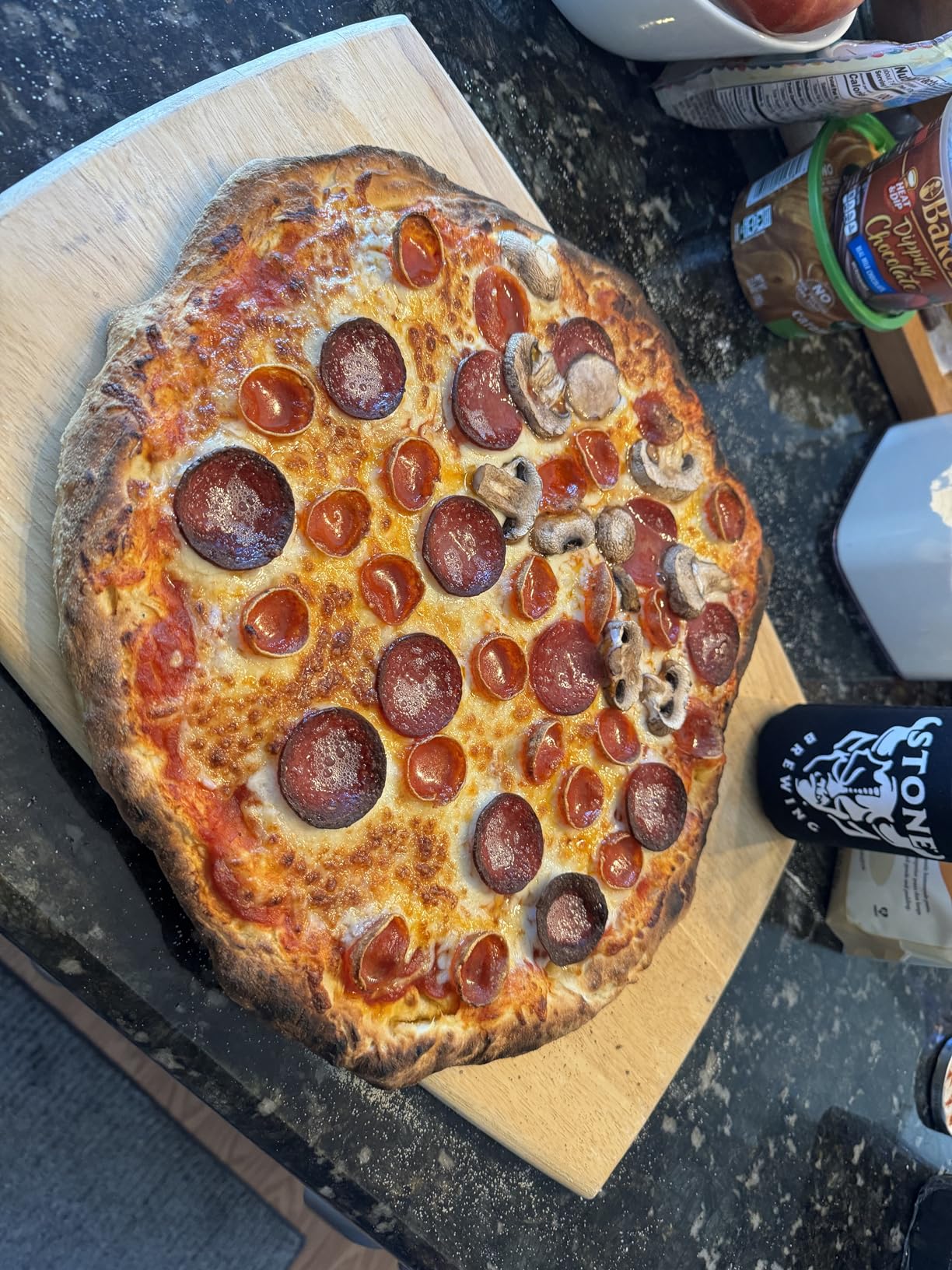 30/mo Finance Bakebros Outdoor Pizza Oven (Titan Gray) Portable Gas