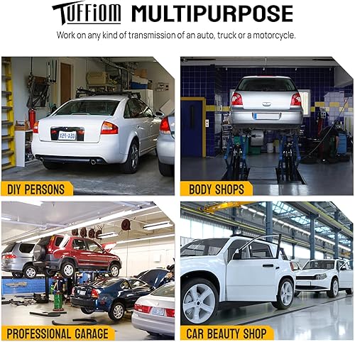 Miniatura 7 de TUFFIOM Servicio de transmisión hidráulicaelevación de gato de piso Capacidad de 12 tonelada (1,000 lb), carro de piso enrollable de perfil bajo,