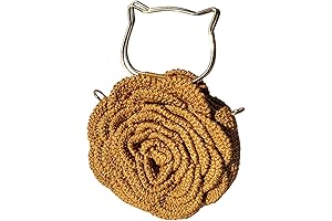 Valentine's Day Distinctive Black Floral Purse