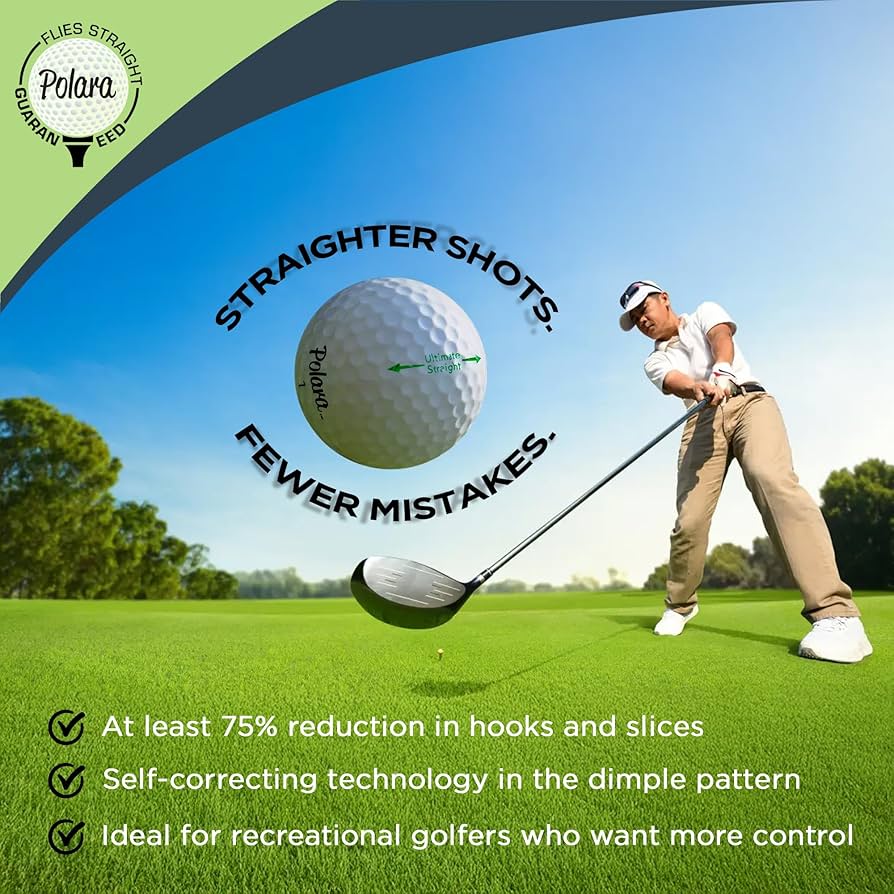 曲がらない⁈Polara Self-Correcting Golf Balls Ultimate Straight Golf Balls - Polara Golf