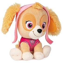GUND Official PAW Patrol Skye in Signature Aviator Pilot Uniform Plush Toy, Stuffed Animal for Ages 1 and Up, 6 (Styles May Vary)