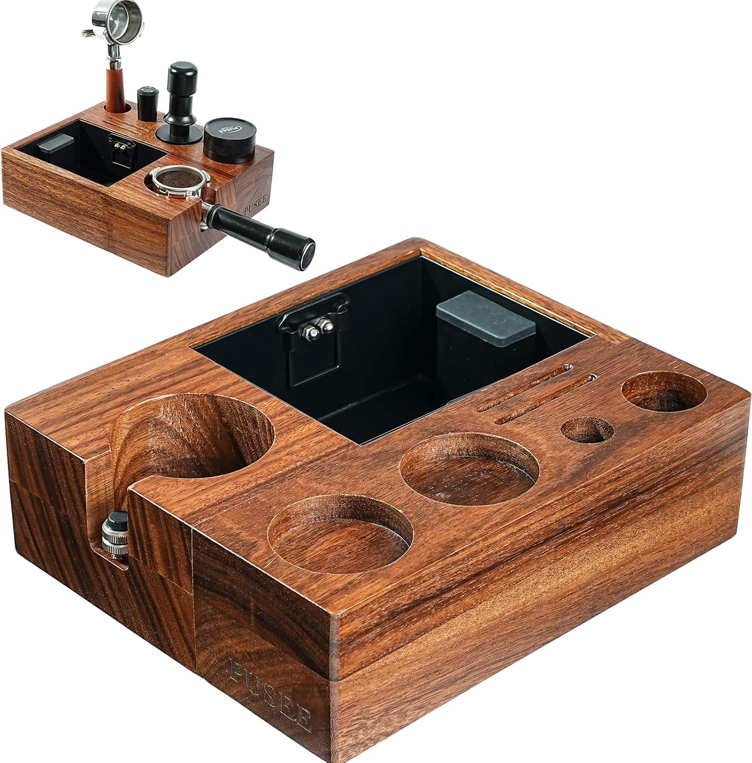 PUSEE Espresso Knock Box, 58MM Espresso Accessories