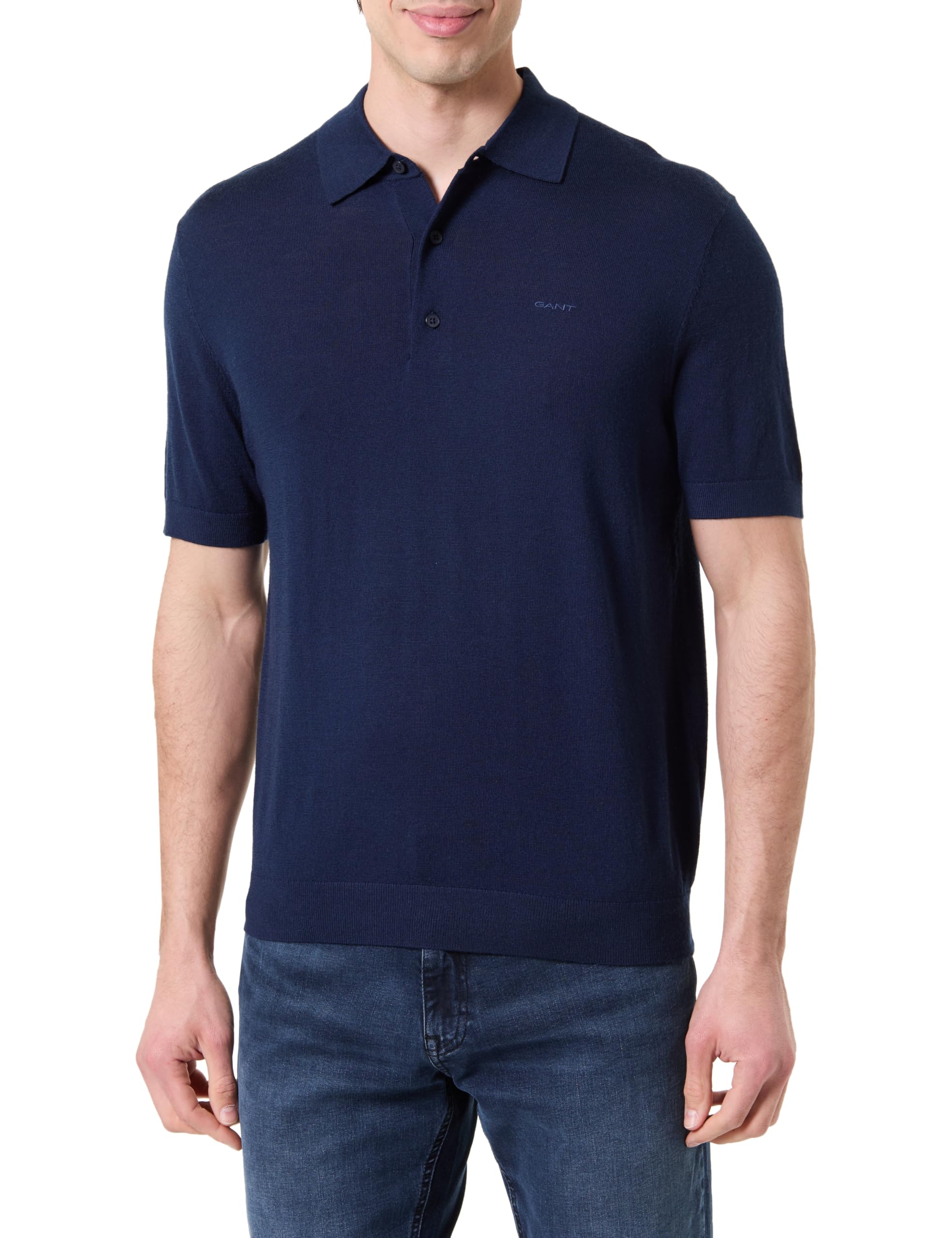 GANT Extrafine Merino Wool SS Polo