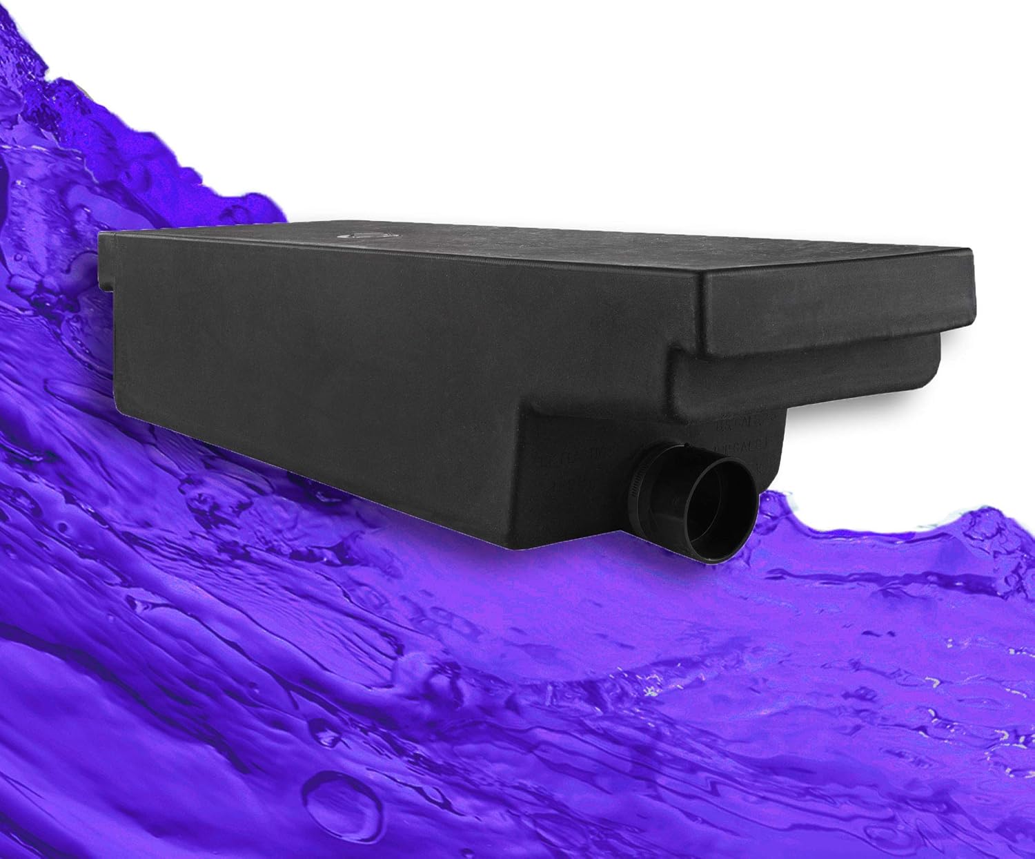 RecPro 19 Gallon RV Holding Tank 40" x 14" x 11" | 0189H | Black Waste Water | Made in America