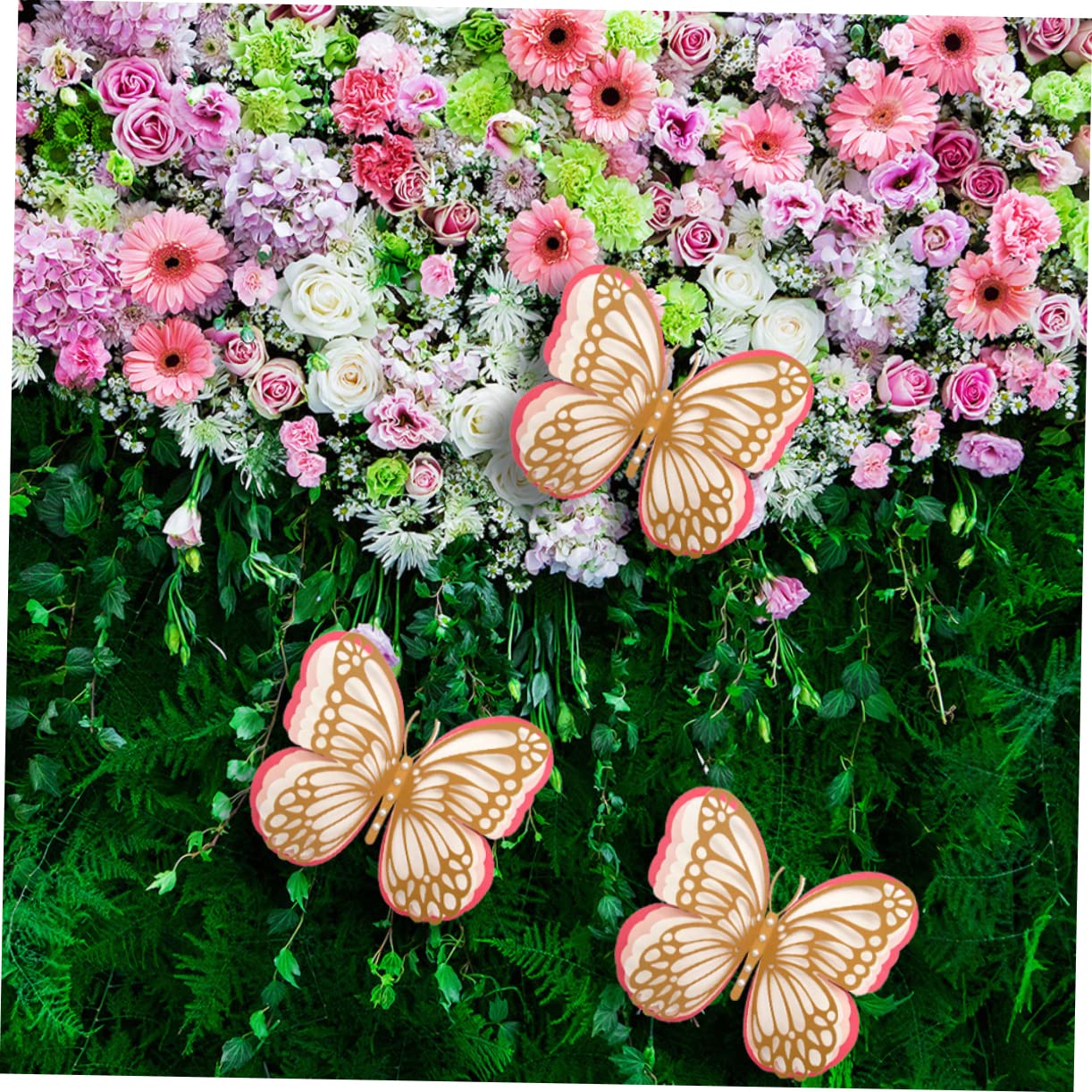 DOITOOL 5 Stücke Schmetterling Aufkleber Decals Selbst-adhesive 3d Schmetterlinge Dekorative Dekorationen Für Home