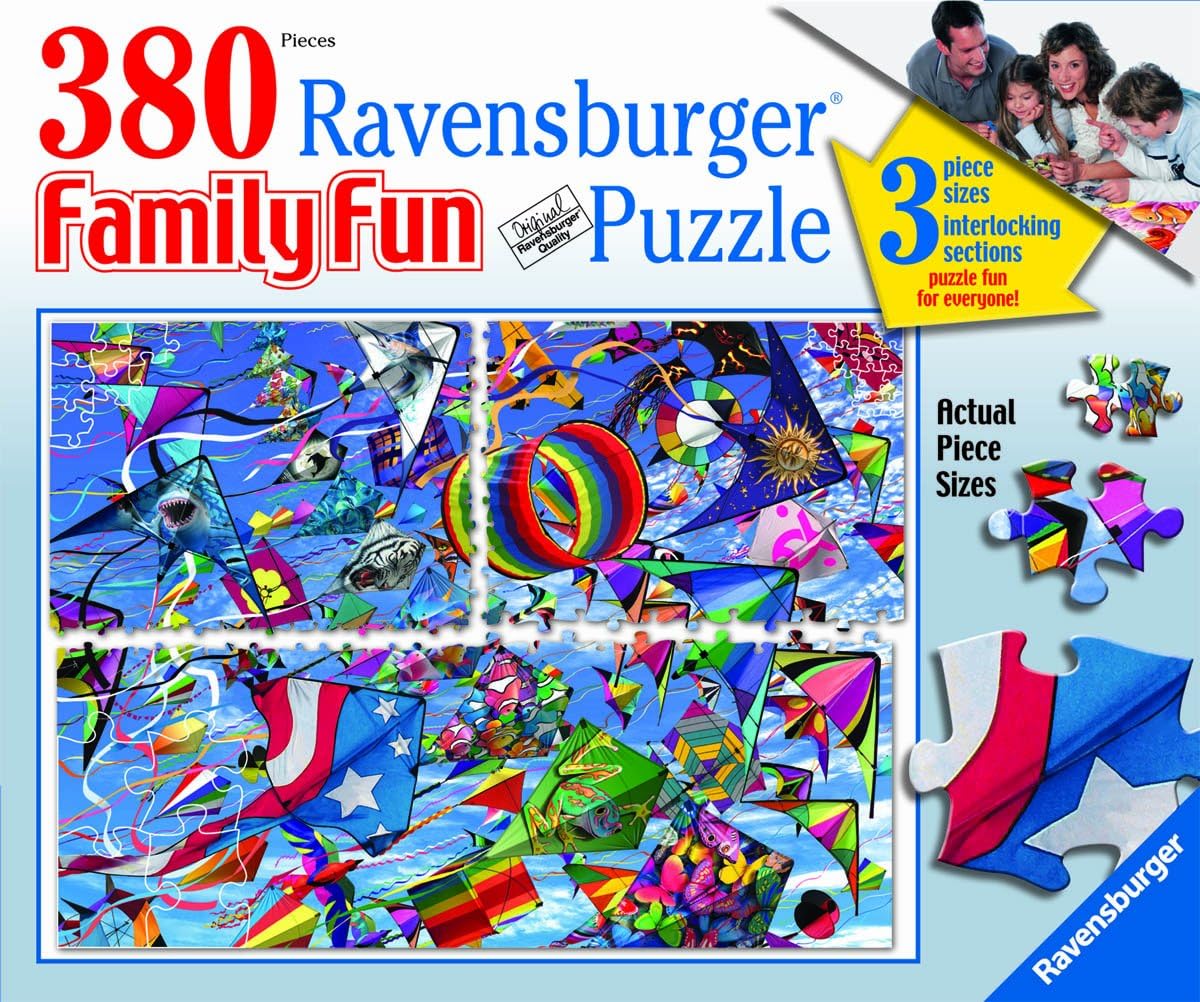 Ravensburger Go Fly a Kite 380 Piece Family Fun Puzzle