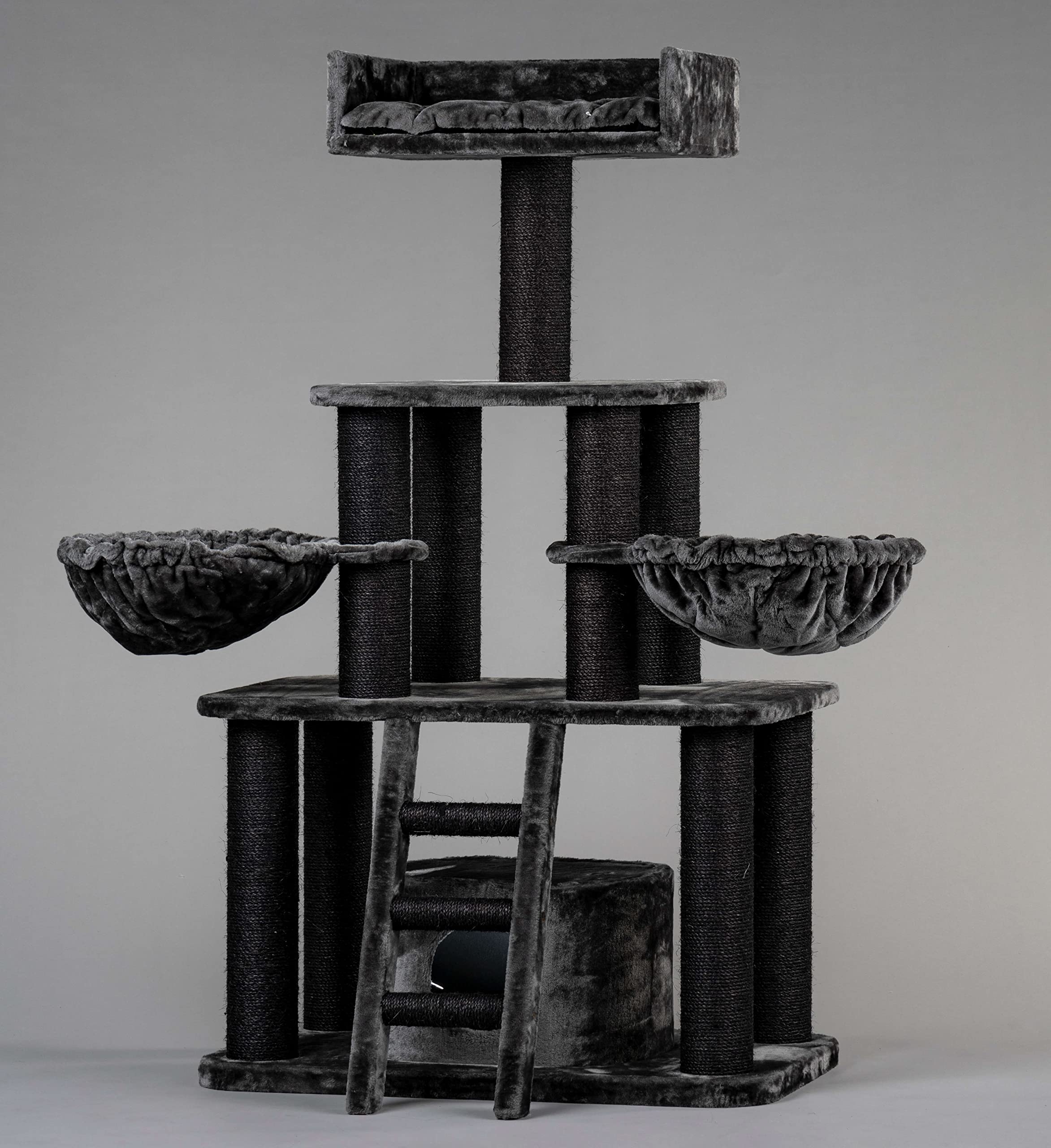 Buy Cat tree for large cats Black Panther Dark Grey Sale XXL extra big